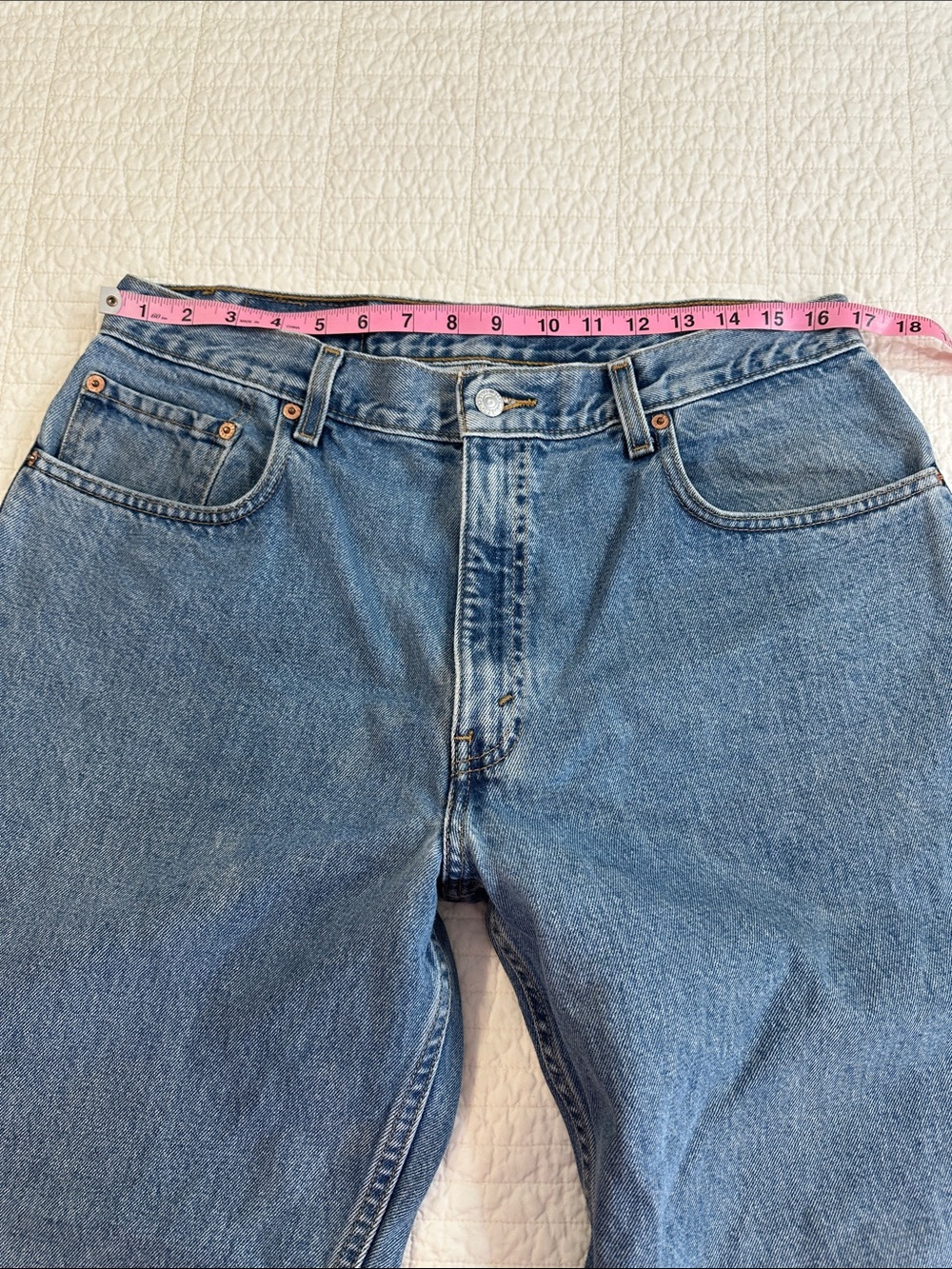 Men's Levi's 560 jeans size 34x32 Comfort Fit Discontinued Rare - Picture 5 of 6